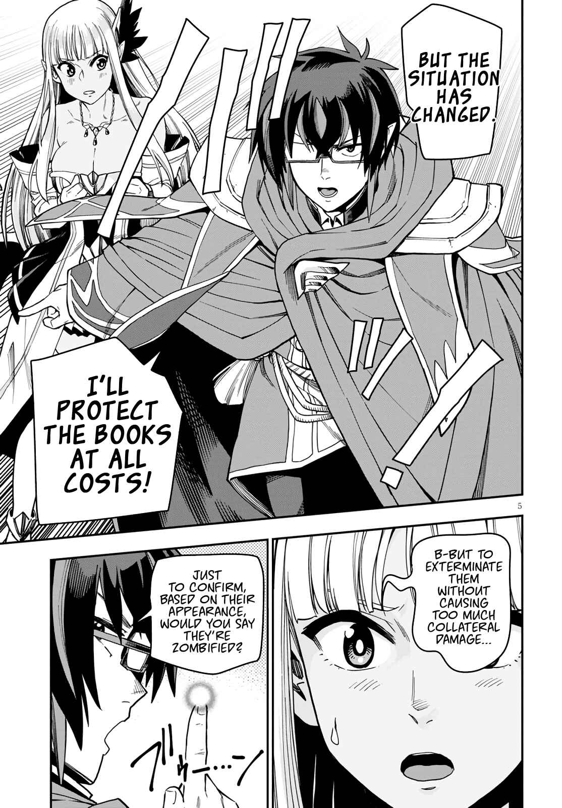 Konjiki no Word Master: Yuusha Yonin ni Makikomareta Unique Cheat Chapter 69 - Page 5