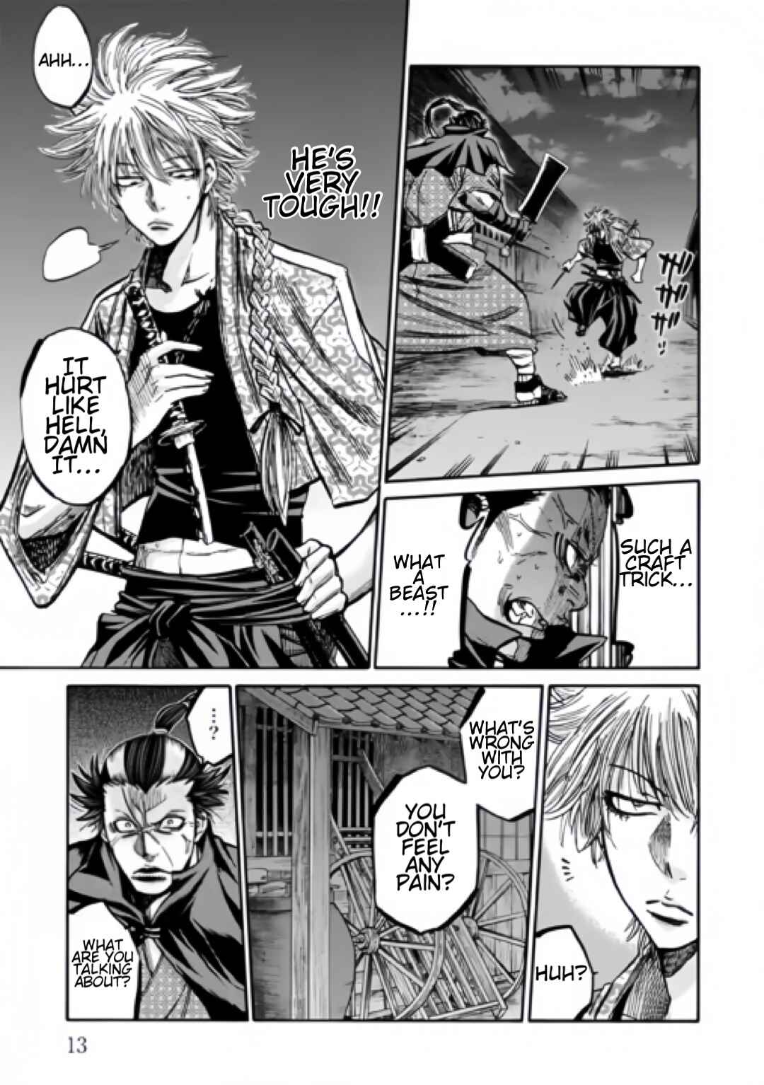 Chiruran: Shinsengumi Requiem Chapter 21 - Page 14