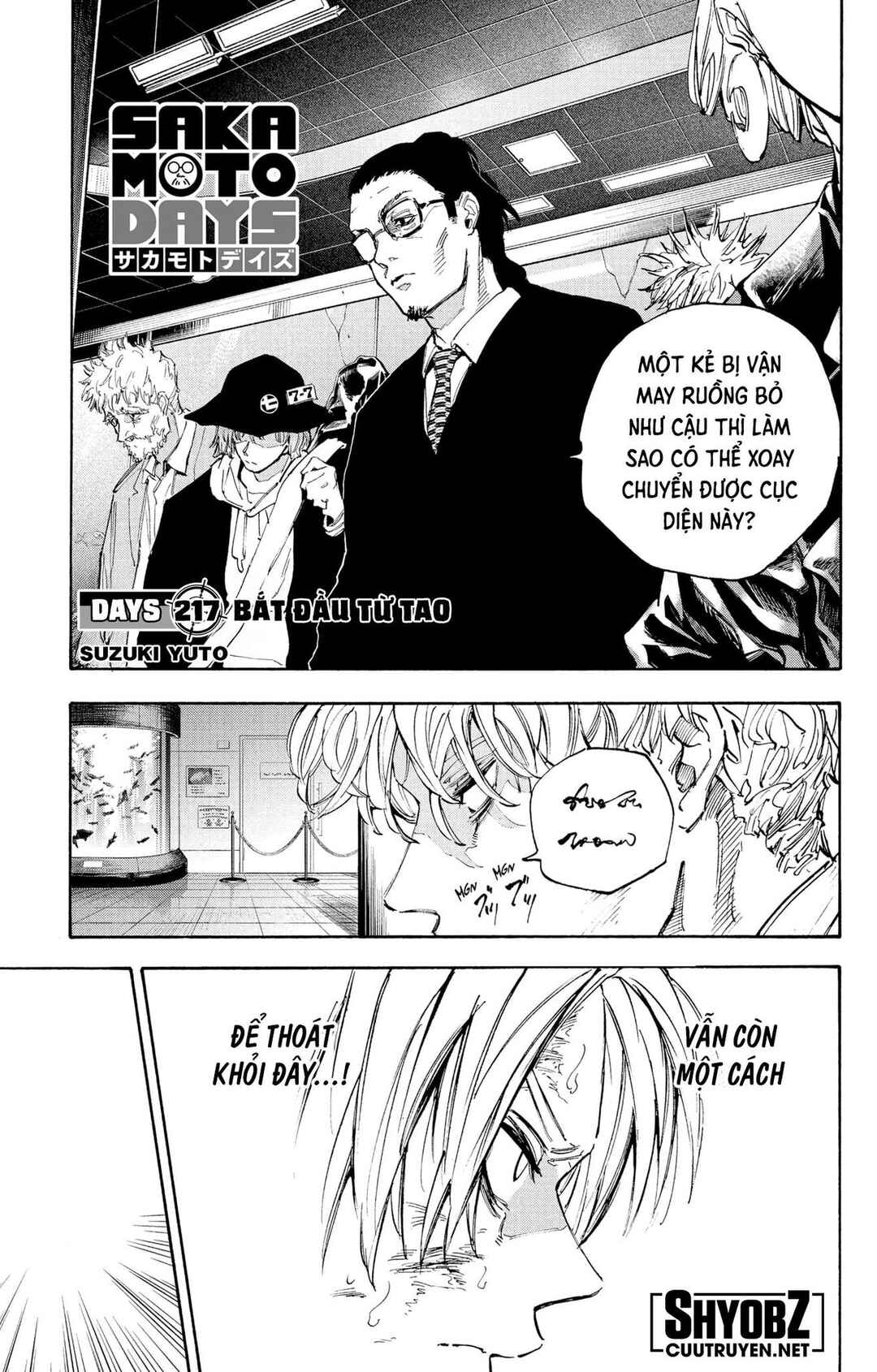 Sakamoto Days Chapter 217 - Page 2