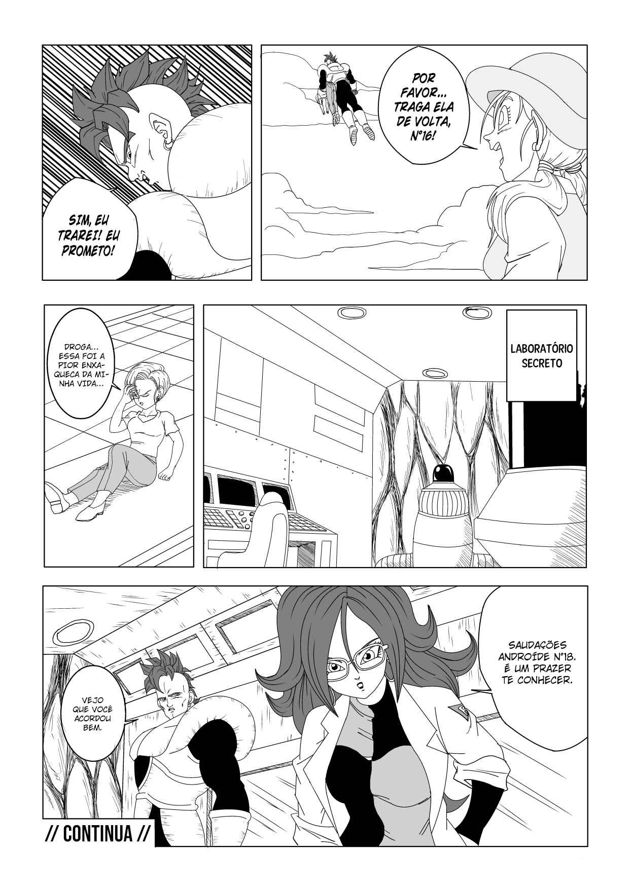 Dragon Ball AF - Daitai no Mirai (Doujinshi) Chapter 4 - Page 17