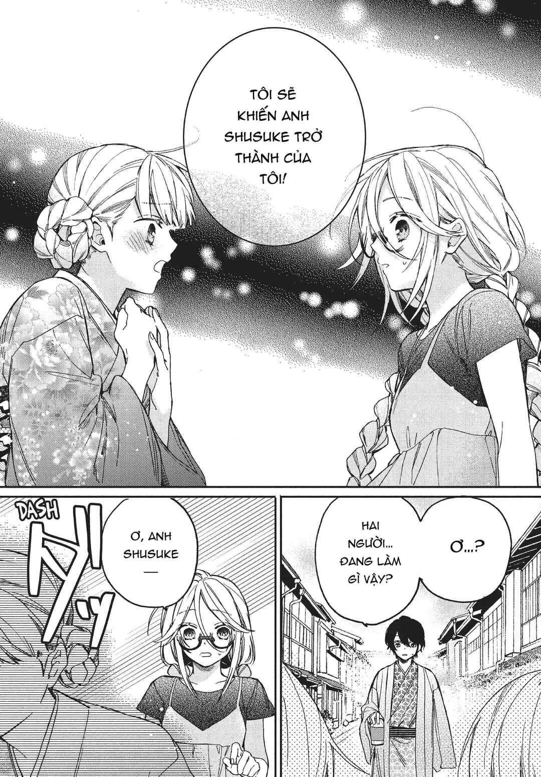 Gokutsuma Days: Gokudou Sankyoudai ni Semaretemasu Chapter 10.1 - Page 34