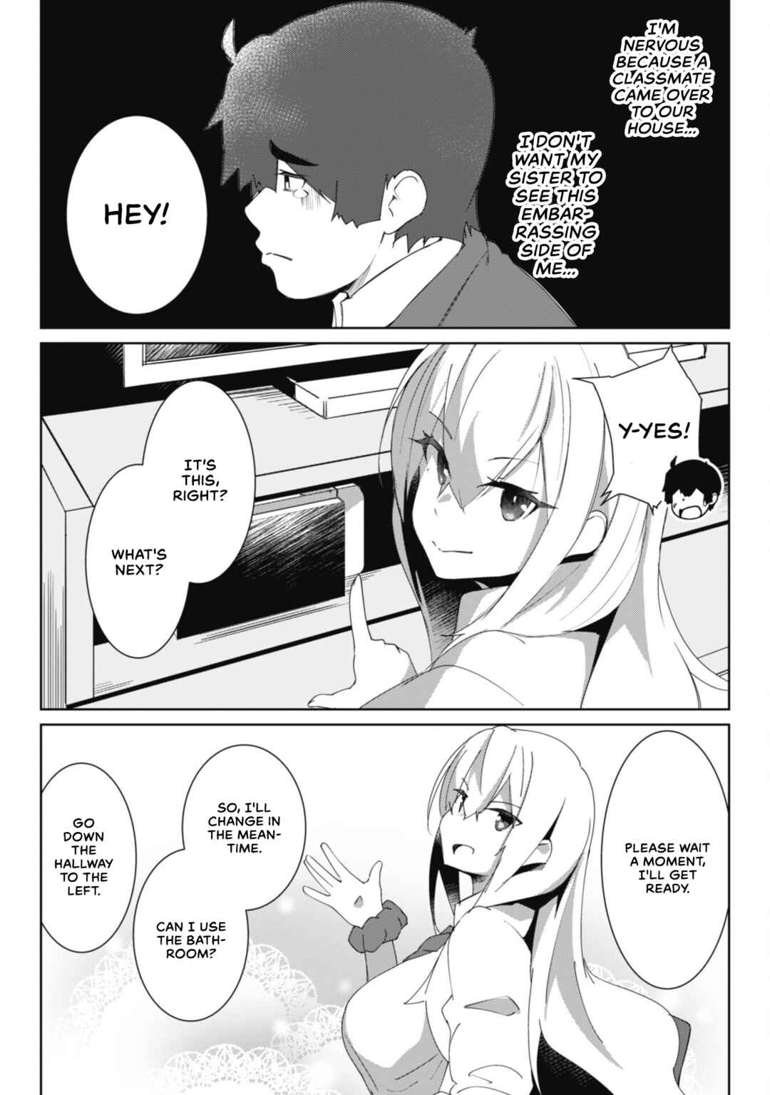 Mainichi Ie ni Kuru Gal ga Kyorikan Zero Demo Yasashiku nai Chapter 4 - Page 19