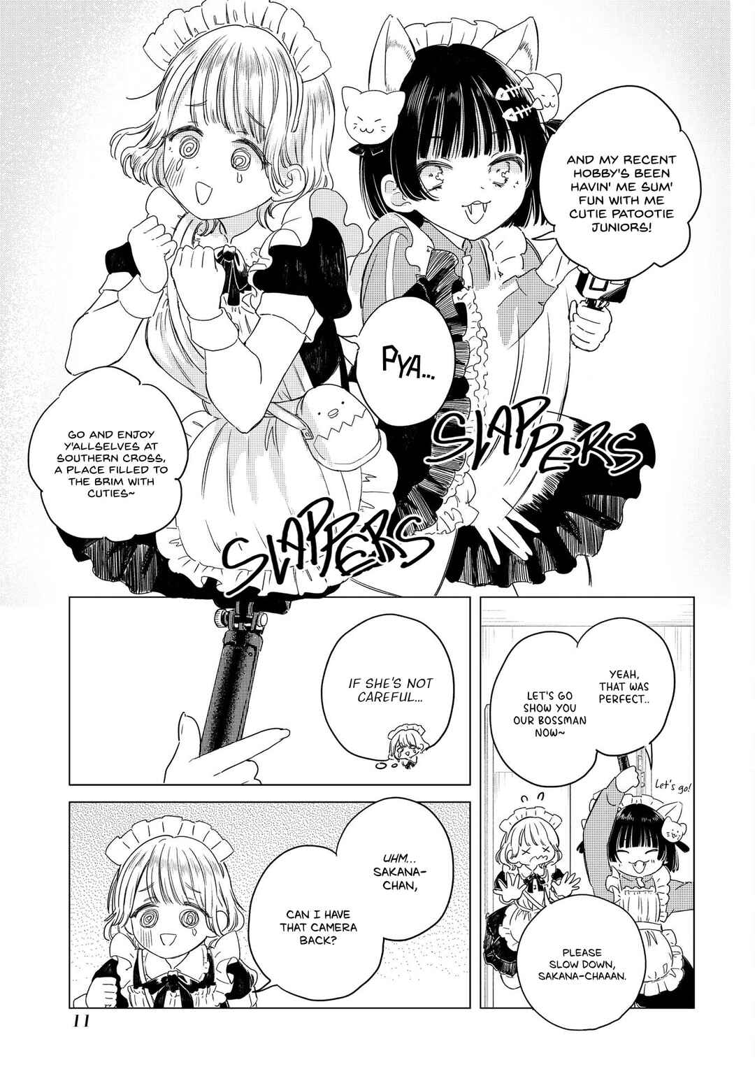 Akogare no Maid-san wa Tabako ga Niau Chapter 7 - Page 11
