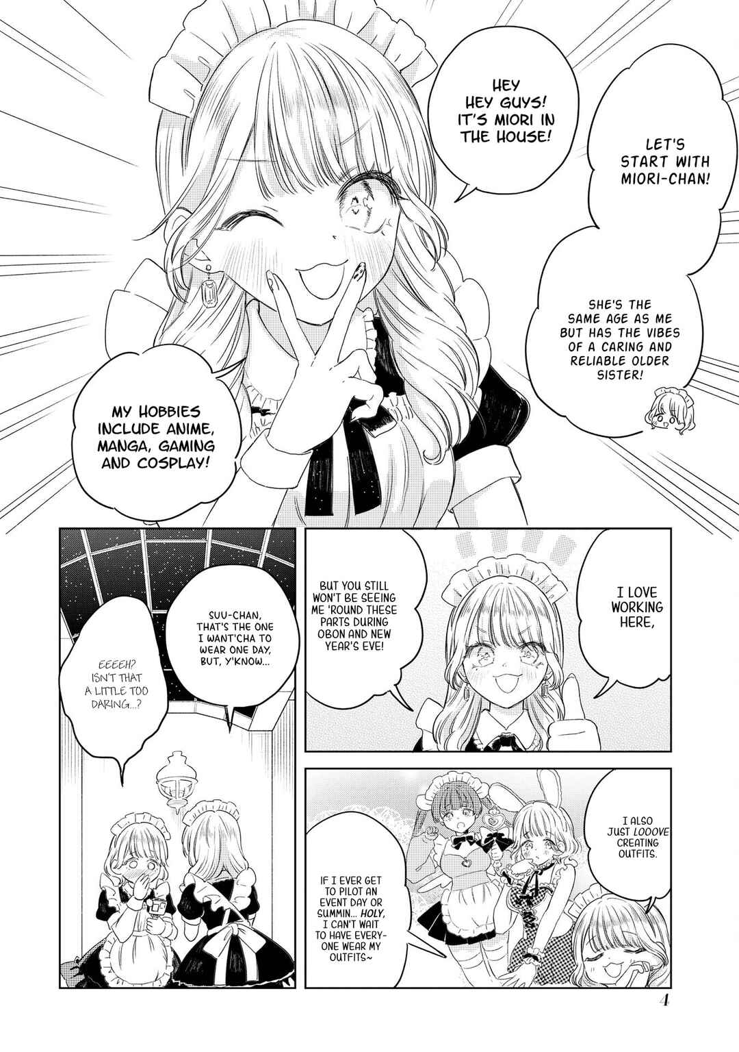 Akogare no Maid-san wa Tabako ga Niau Chapter 7 - Page 4