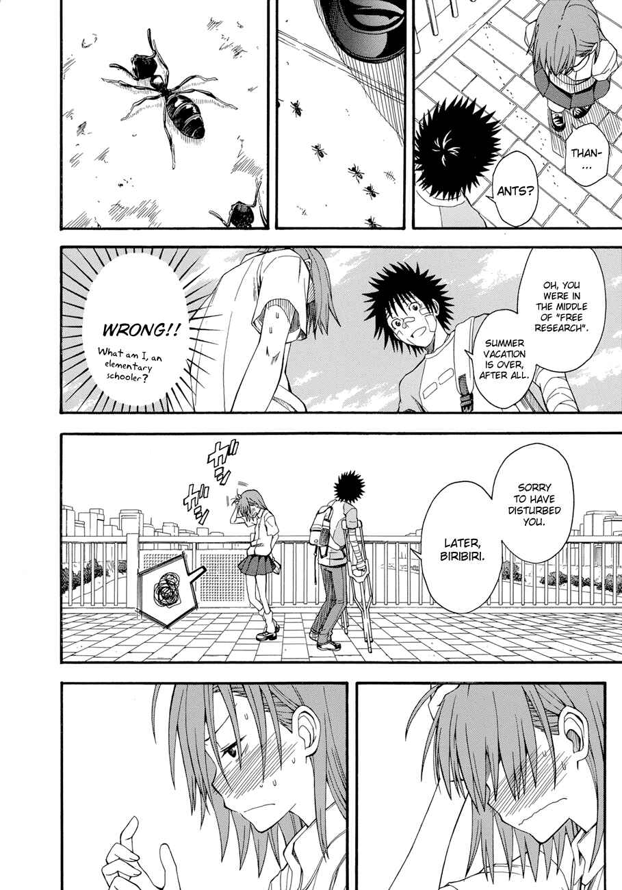 Toaru Majutsu no Index Gaiden: Toaru Kagaku no Railgun Chapter 39.5 - Page 8