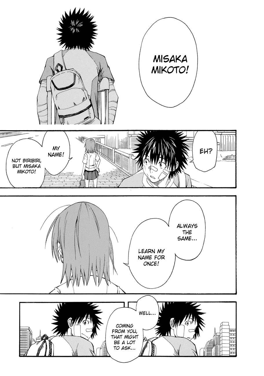 Toaru Majutsu no Index Gaiden: Toaru Kagaku no Railgun Chapter 39.5 - Page 9