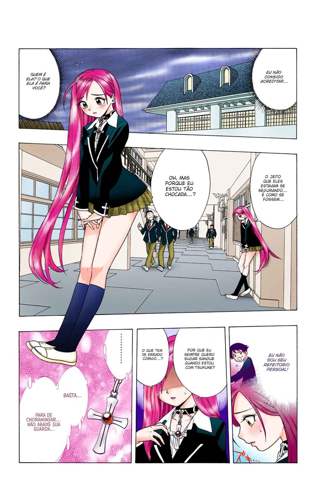 Rosario+Vampire (Official Colored) Chapter 2 - Page 15
