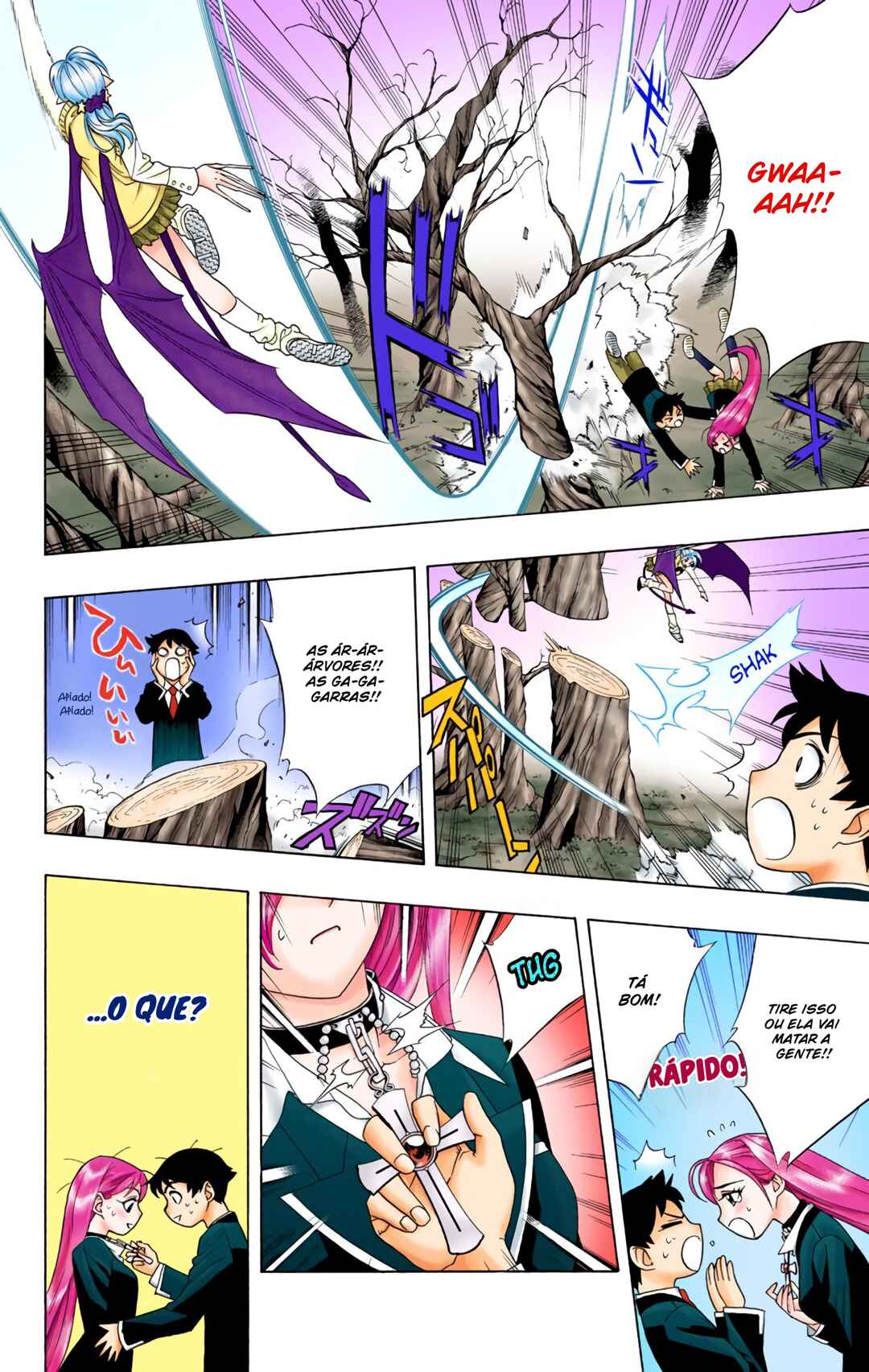 Rosario+Vampire (Official Colored) Chapter 2 - Page 33
