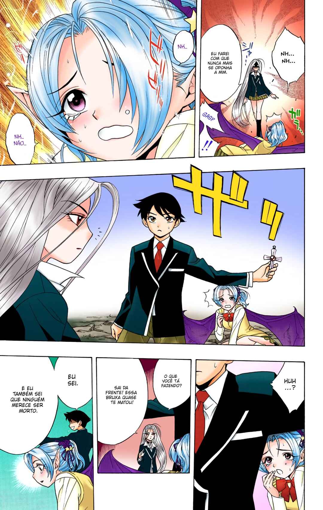 Rosario+Vampire (Official Colored) Chapter 2 - Page 43
