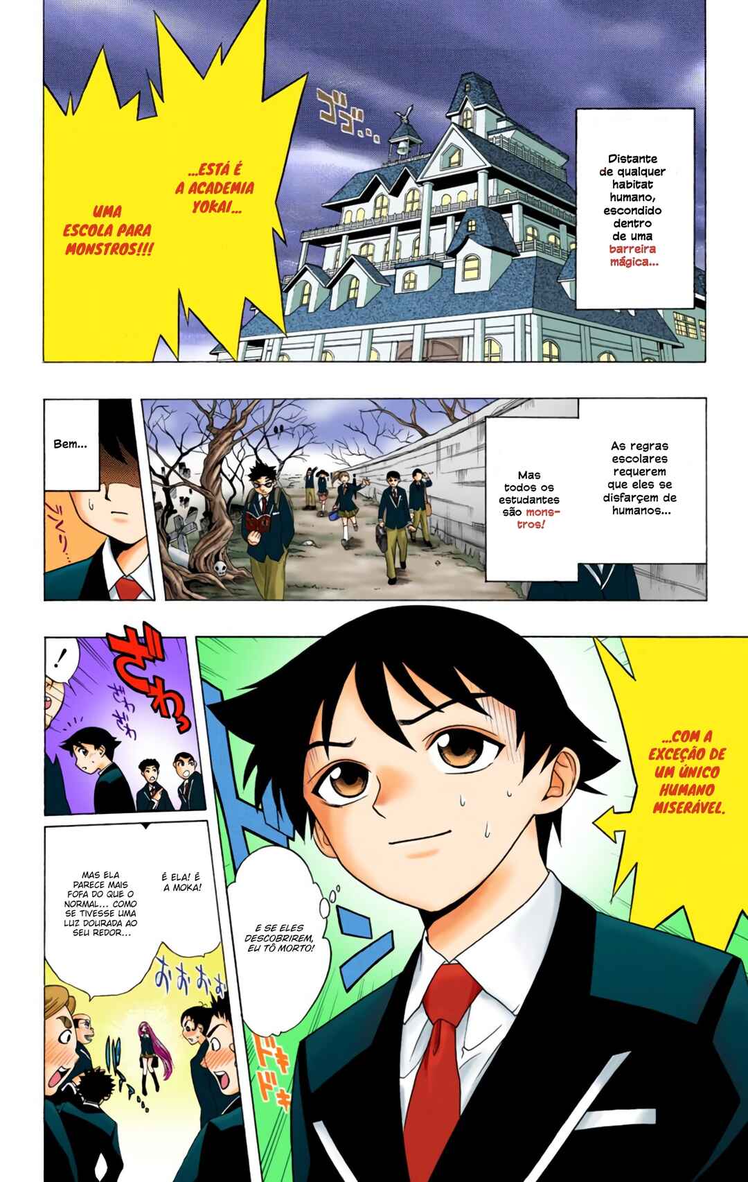 Rosario+Vampire (Official Colored) Chapter 2 - Page 5