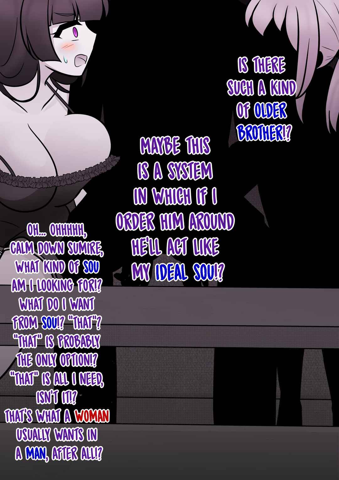 Danjo-hi 1:39 no Heikou Sekai wa Omoi no Hoka Futsuu (Fan Colored) Chapter 134 - Page 4
