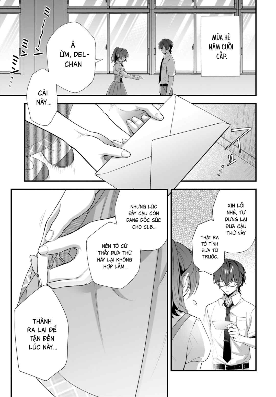 Yotte, Hatsukoi wa Shoumei sareta. - Delta to Gamma no Rigakubu Note - Chapter 1 - Page 3