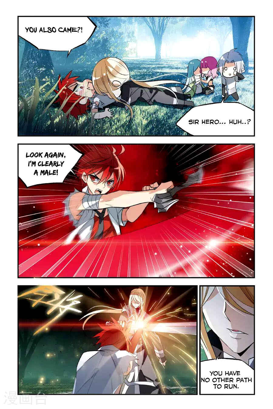 Yǒngzhě Shì Nǚhái Chapter 23 - Page 3