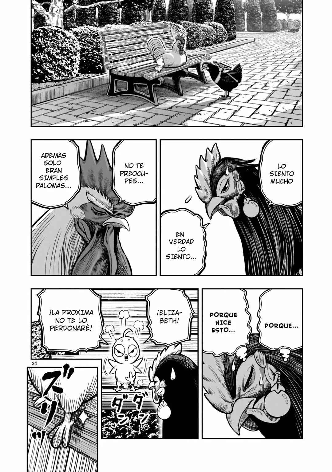 Niwatori Fighter Chapter 17 - Page 36