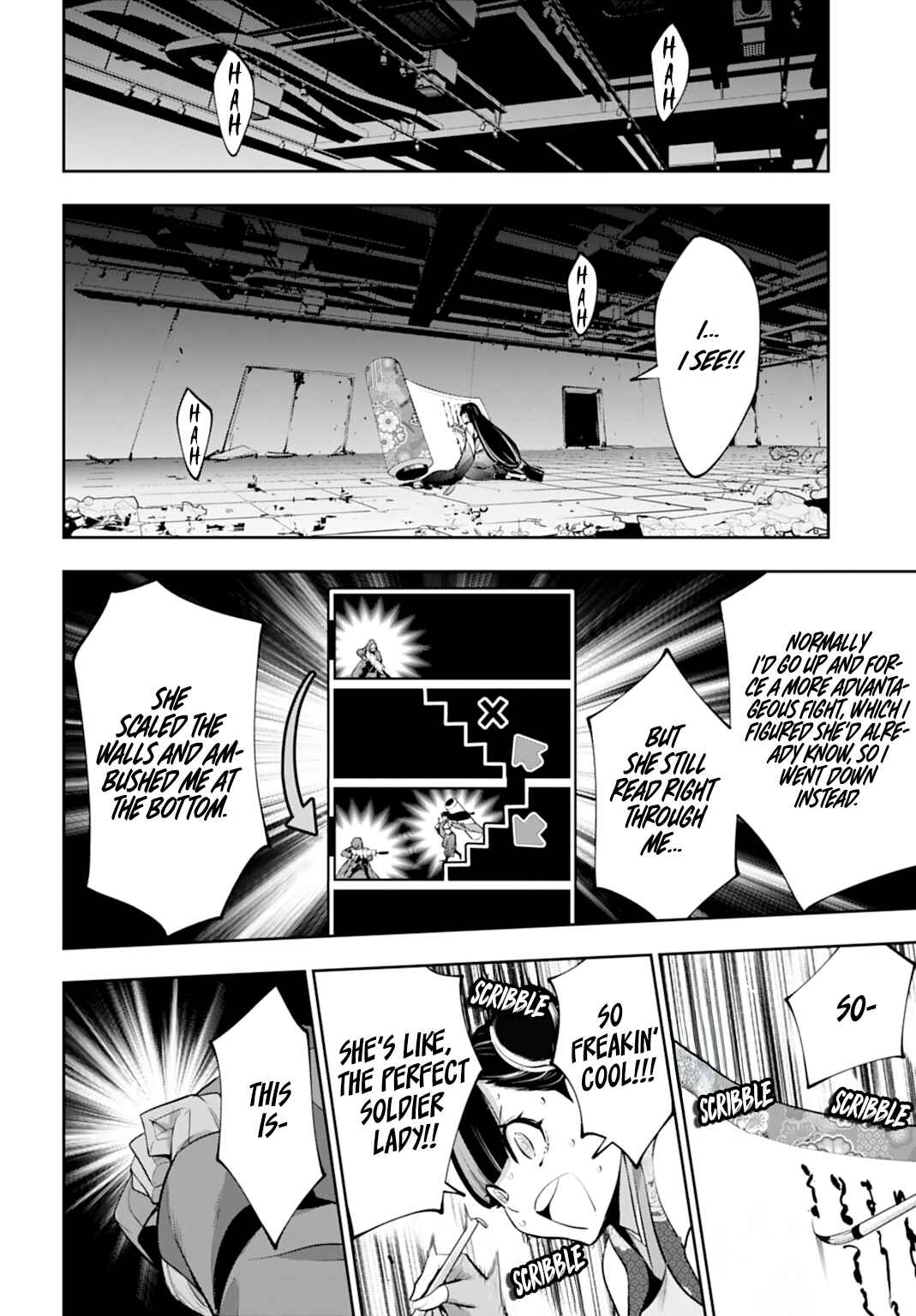 Majo Taisen - 32-nin no Isai no Majo wa Koroshiau Chapter 59 - Page 12