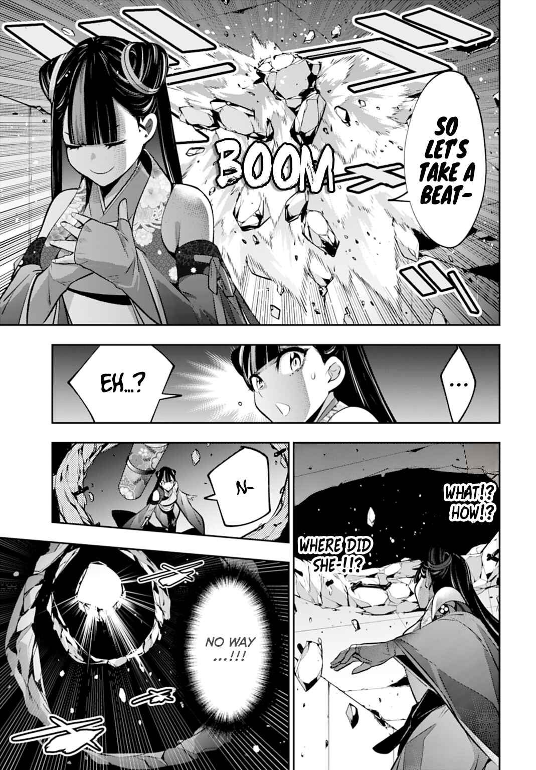 Majo Taisen - 32-nin no Isai no Majo wa Koroshiau Chapter 59 - Page 7