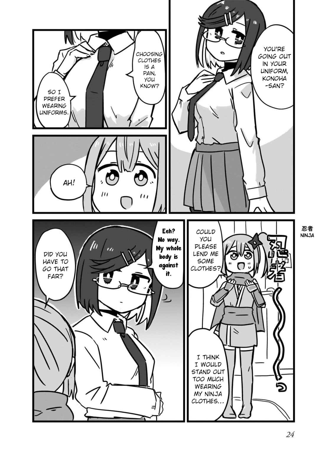 Ninja to Koroshiya no Futarigurashi Chapter 2 - Page 4