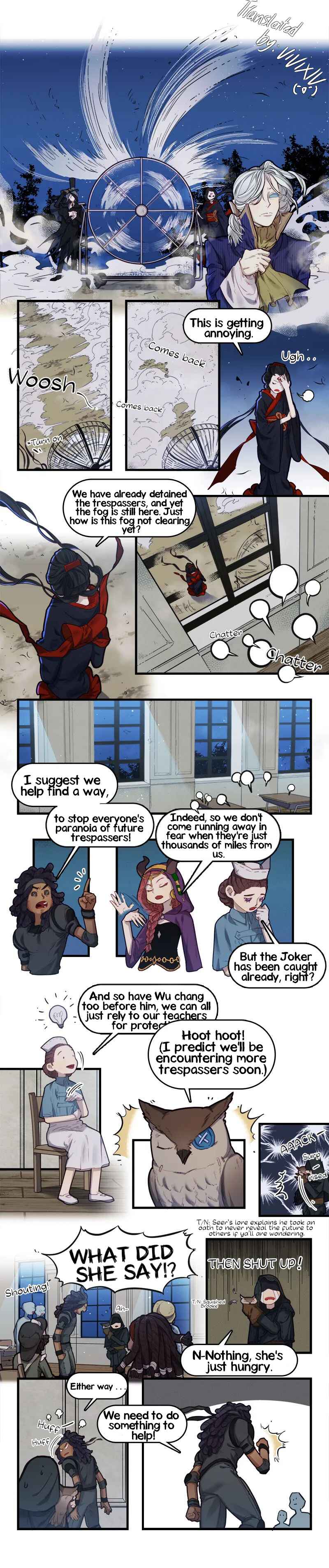 Identity V academy Chapter 32 - Page 1