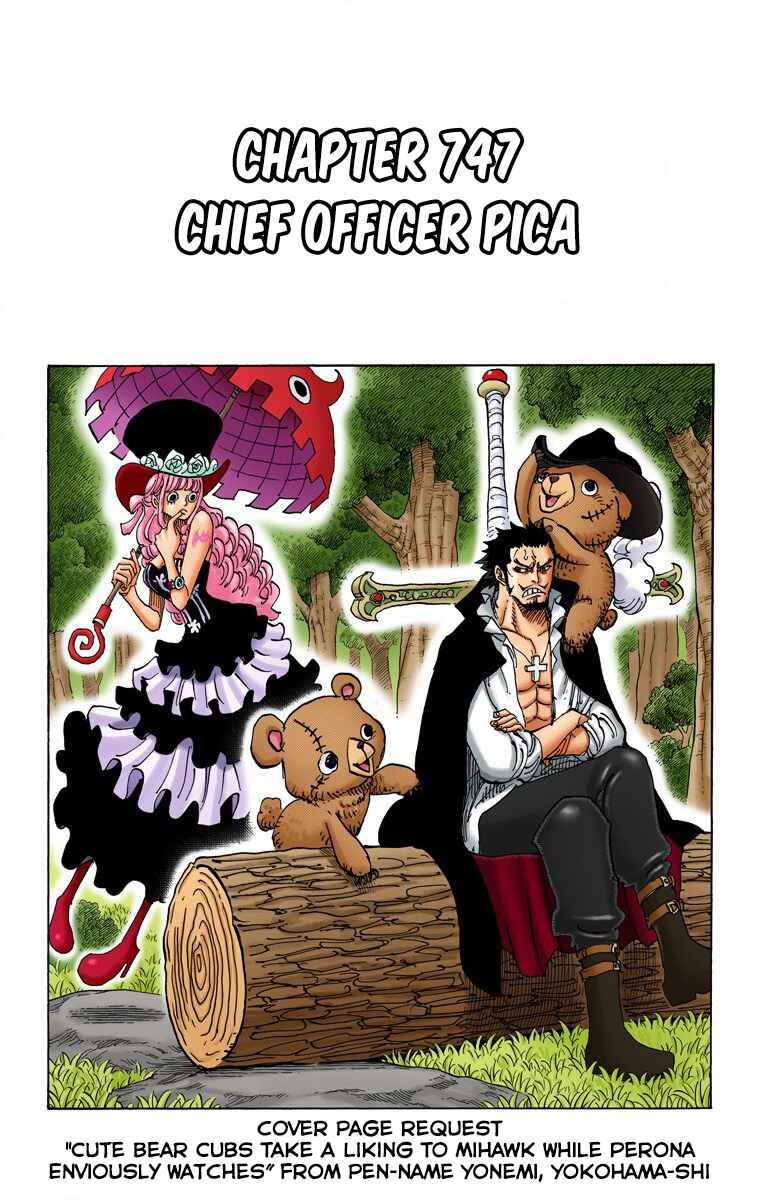 One Piece (Official Colored) Chapter 747 - Page 2