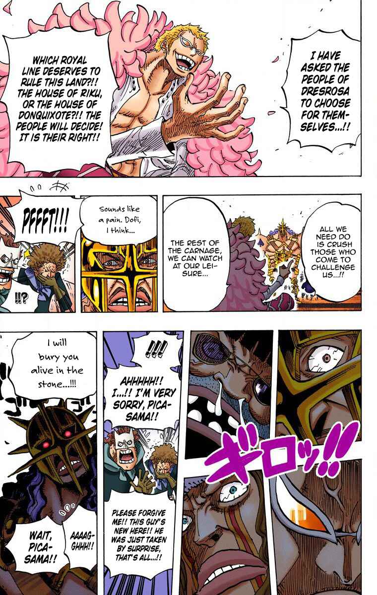 One Piece (Official Colored) Chapter 747 - Page 9