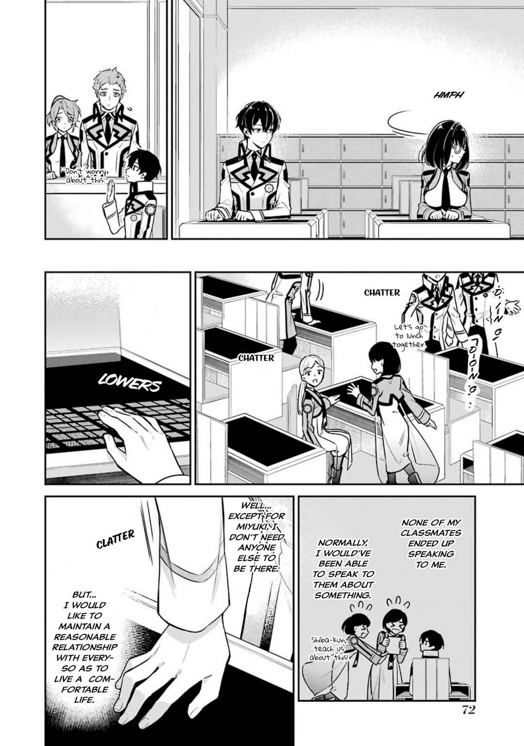 Mahouka Koukou no Rettousei - Shizoku Kaigi-hen Chapter 3 - Page 8