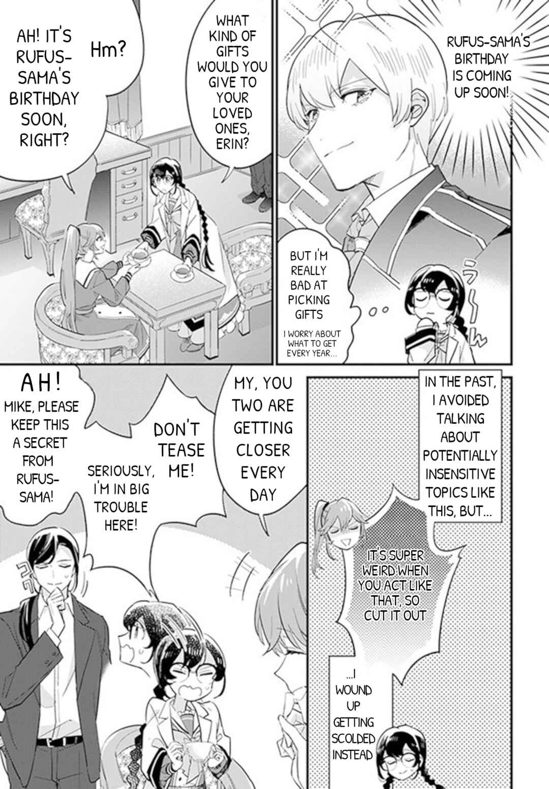Yowaki MAX Reijou nanoni, Ratsuwan Konyakusha-sama no Kake ni Notte Shimatta Chapter 22.1 - Page 3