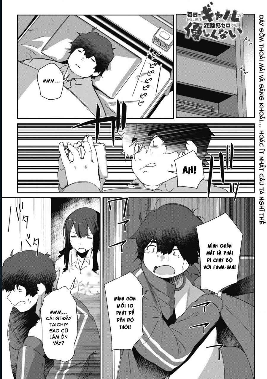 Mainichi Ie ni Kuru Gal ga Kyorikan Zero Demo Yasashiku nai Chapter 2 - Page 1