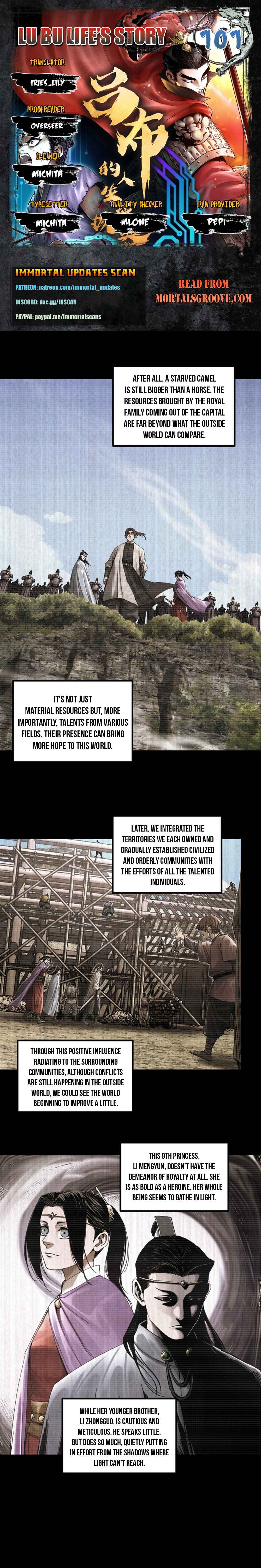 Lu Bu's Life Simulator Chapter 101 - Page 1