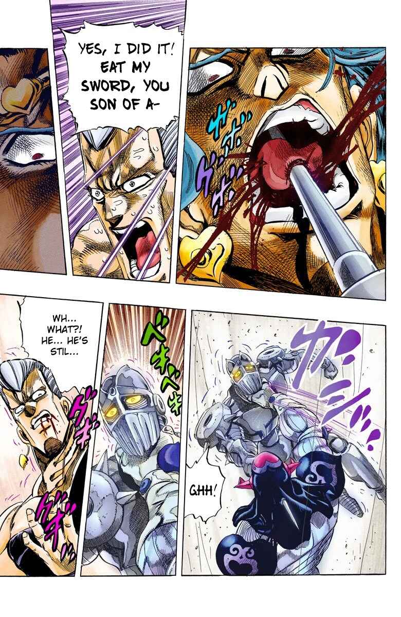 JoJo no Kimyou na Bouken: Part 3 - Stardust Crusaders Color-ban Chapter 129 - Page 20