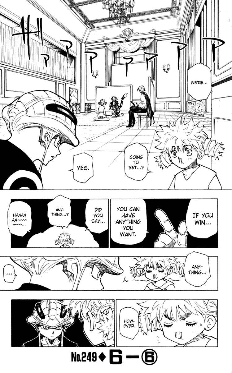 Hunter x Hunter Chapter 249 - Page 1