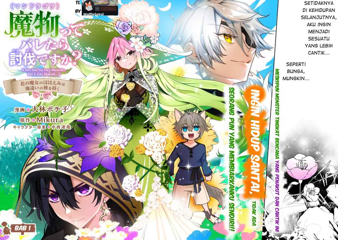 Mandragora tte Baretara Toubatsu desu ka?: Hana no Majo no Hohoemi wa Kanchigai no Tane o Maku Chapter 1 - Page 2
