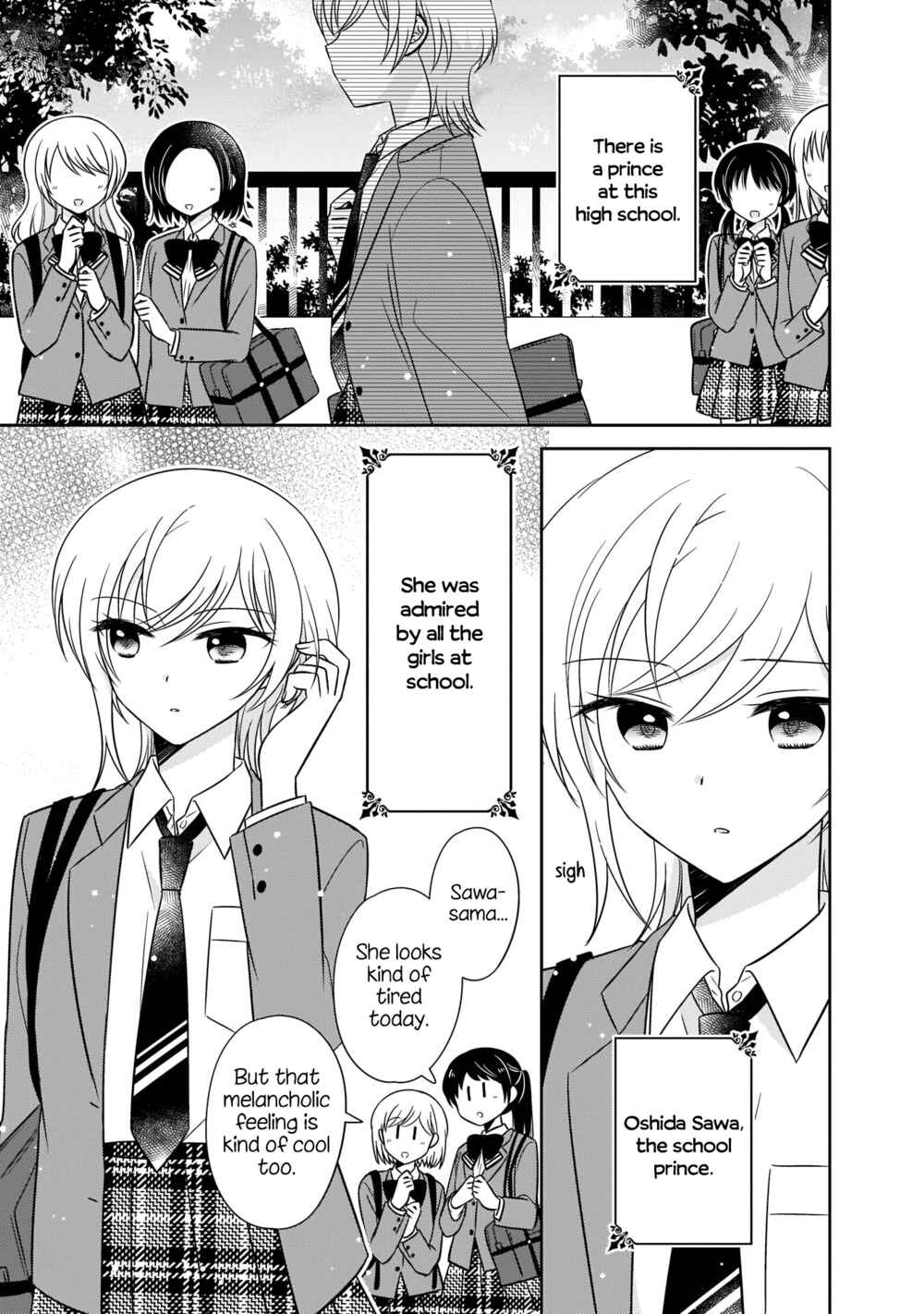 Oshibana! Chapter 8 - Page 1