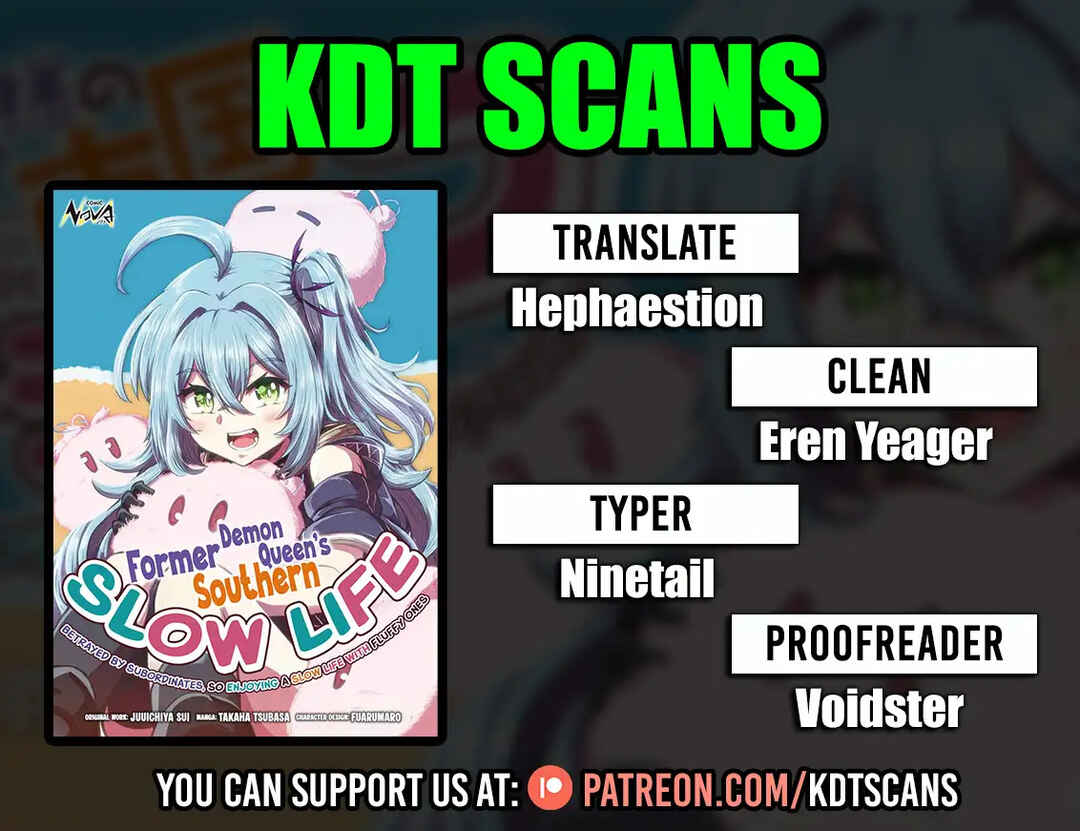 Moto Maou-sama no Nangoku Slow Life - Buka ni Uragirareta node, Mofumofu-tachi to Tanoshiku Slow Life suru no ja Chapter 13 - Page 1