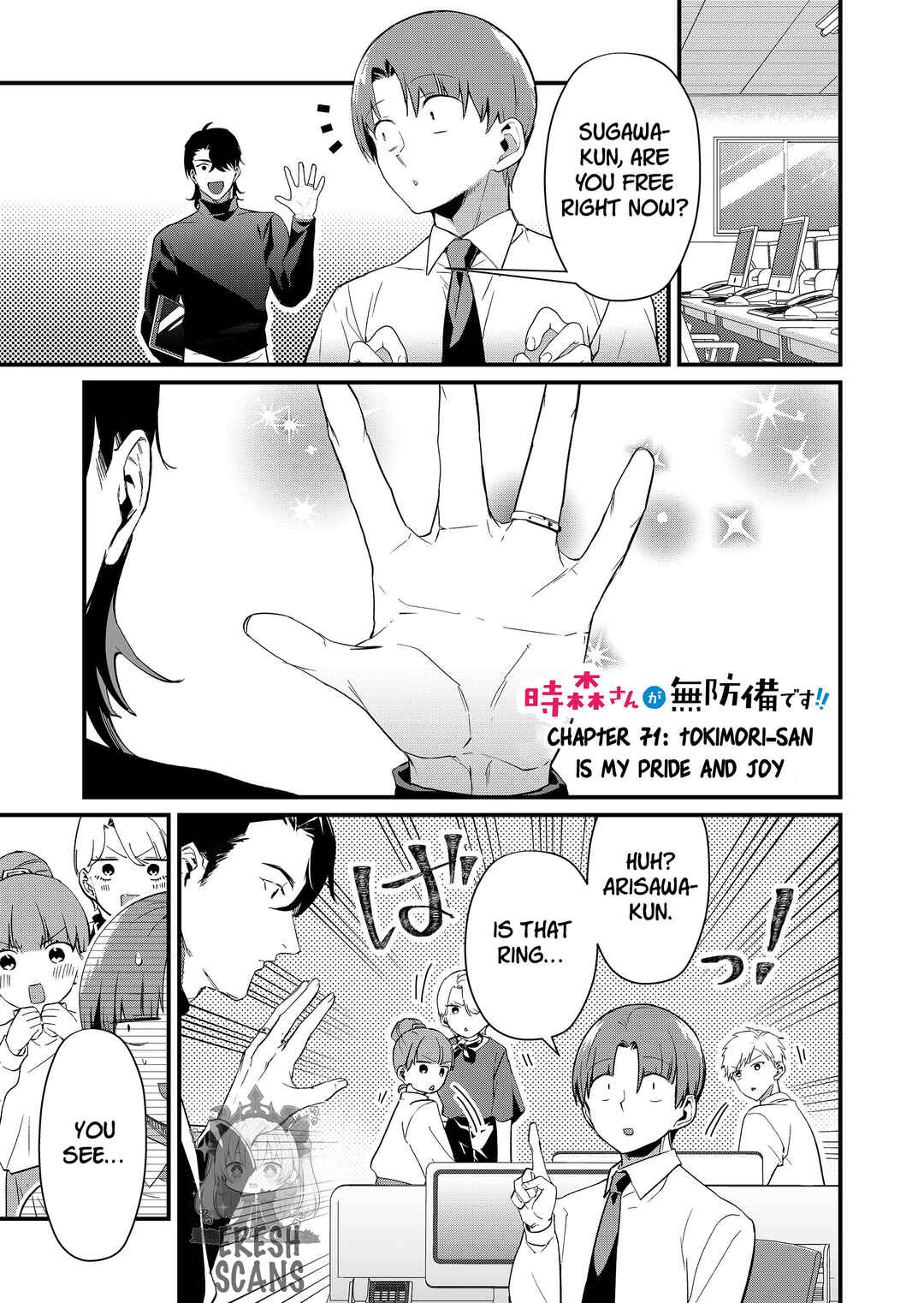 Tokimori-san ga Muboubi desu!! Chapter 71 - Page 1