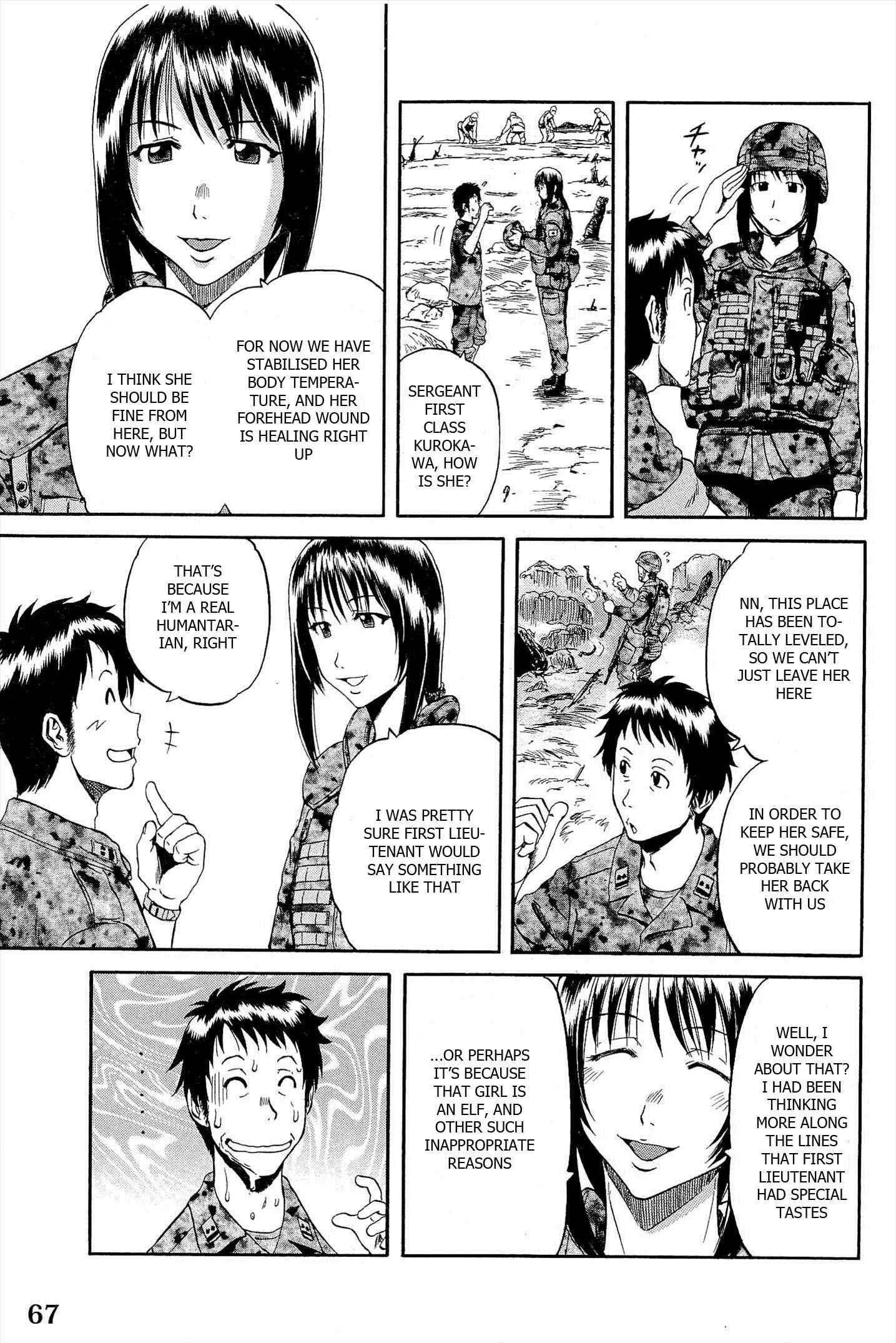 GATE - Jieitai Kanochi nite, Kaku Tatakaeri Chapter 3 - Page 17