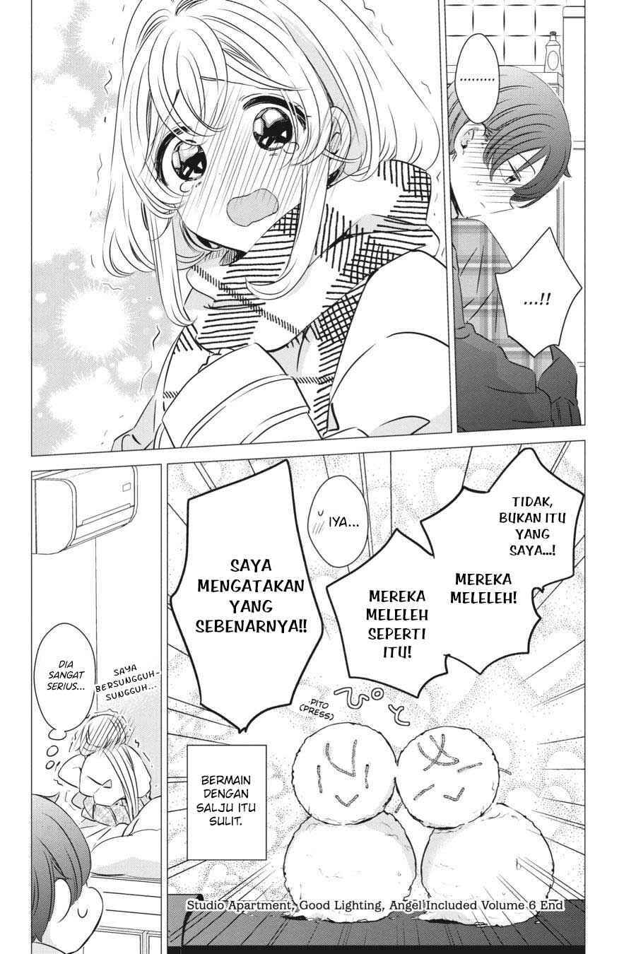 One Room, Hiatari Futsuu, Tenshi-tsuki. Chapter 34.5 - Page 17