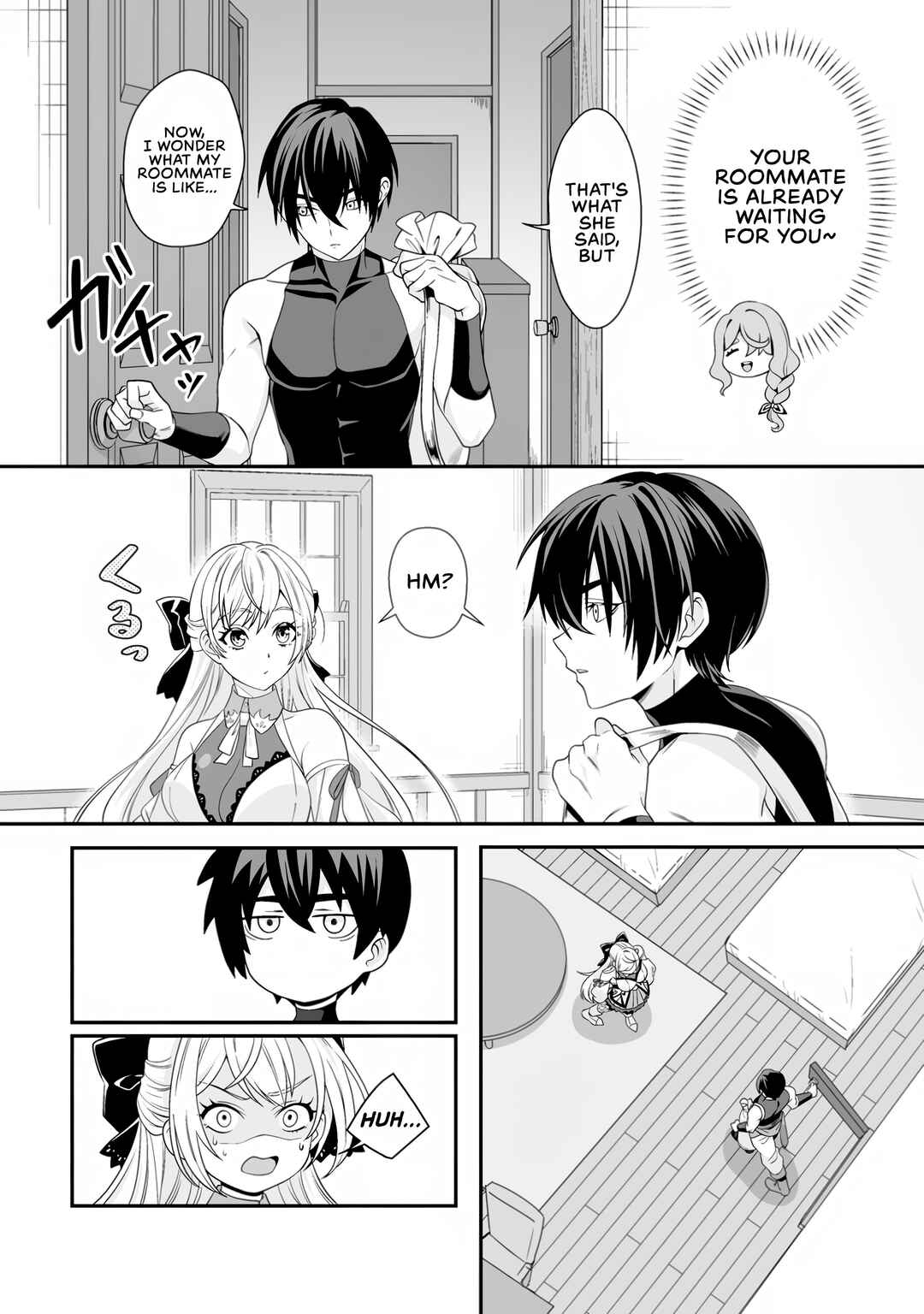 Teisou Gyakuten Sekai de Yuiitsu no Otoko Kishi no Ore, Onna Kishi Gakuen ni Nyuugaku Shitara Nazeka Eiyou Atsukai Sareta: Zetsurin Skill de Harem Musou Chapter 3 - Page 14