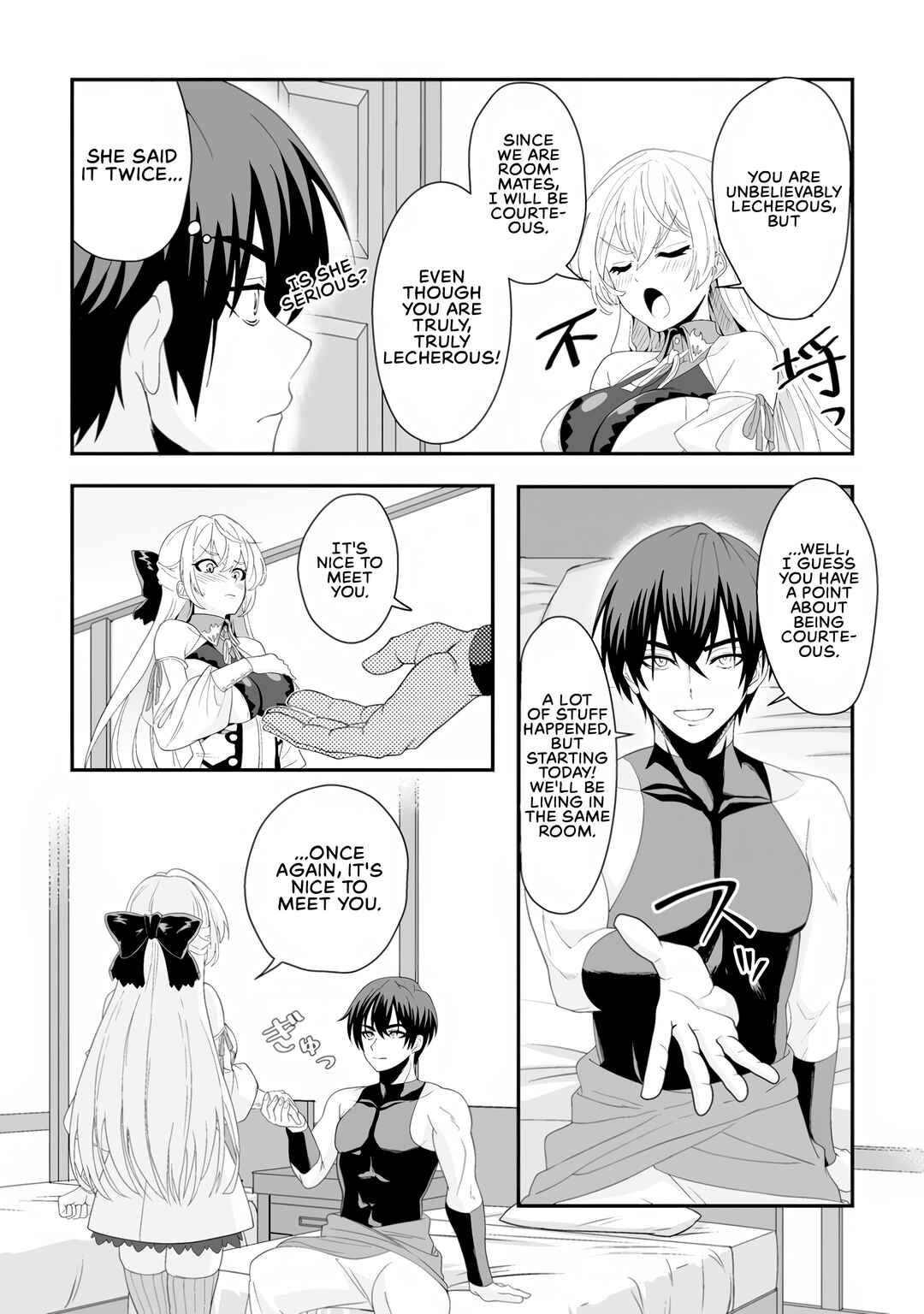 Teisou Gyakuten Sekai de Yuiitsu no Otoko Kishi no Ore, Onna Kishi Gakuen ni Nyuugaku Shitara Nazeka Eiyou Atsukai Sareta: Zetsurin Skill de Harem Musou Chapter 3 - Page 18