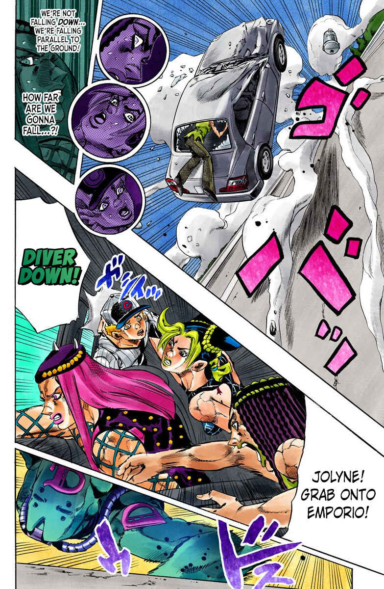 JoJo no Kimyou na Bouken: Part 6 - Stone Ocean Color-ban Chapter 139 - Page 14