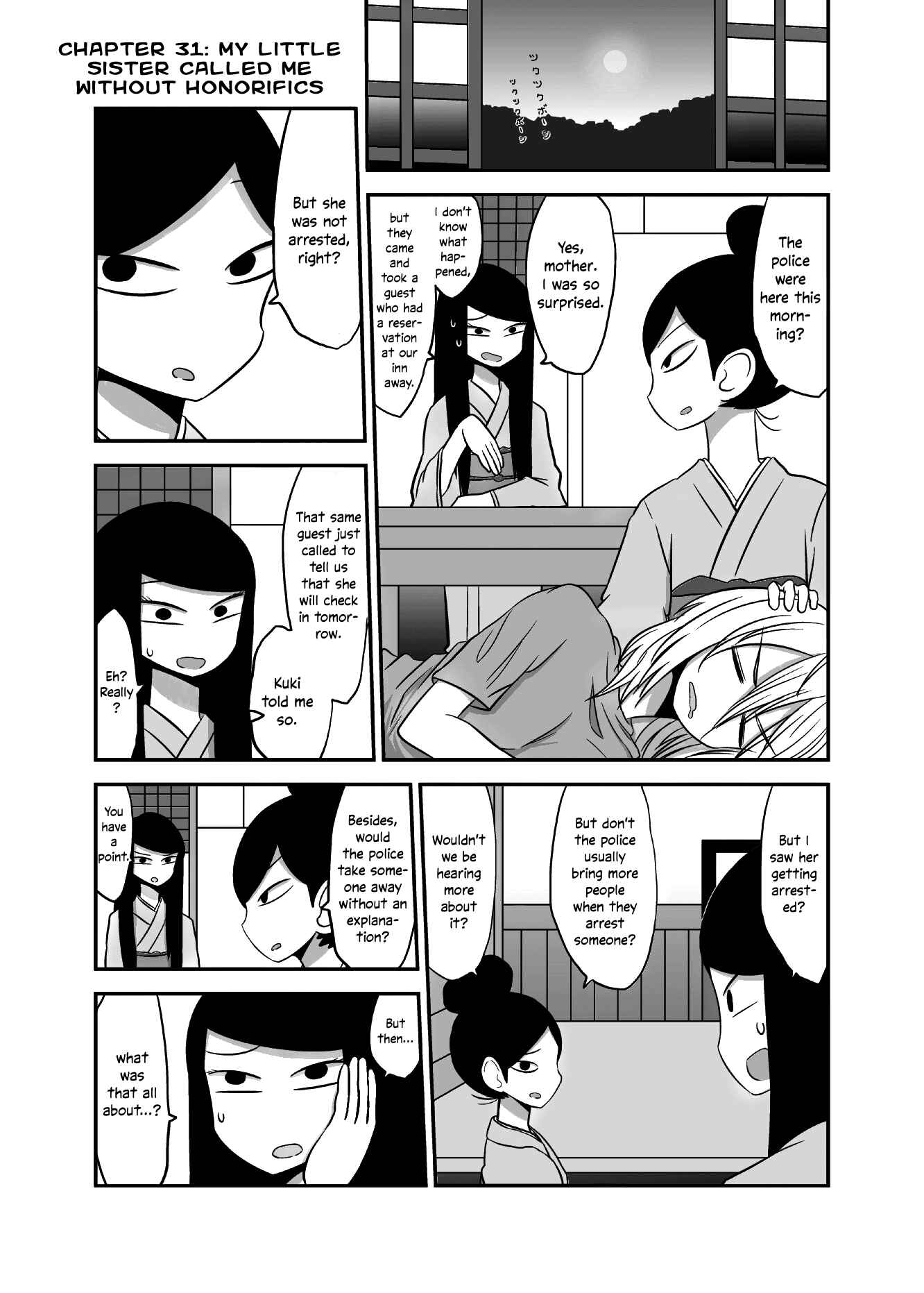 Yuri Natsu: Minshuku Kagaya Chapter 31 - Page 1