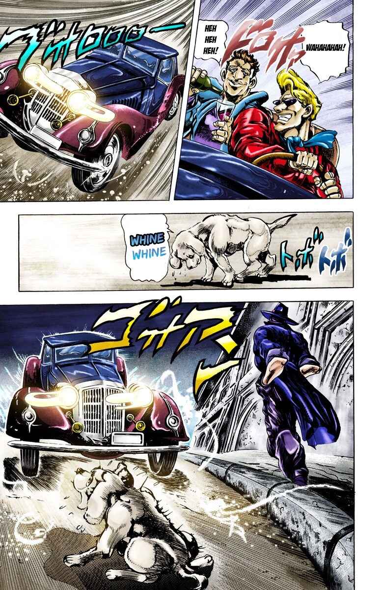 JoJo no Kimyou na Bouken: Part 2 - Sentou Chouryuu Color-ban Chapter 39 - Page 14