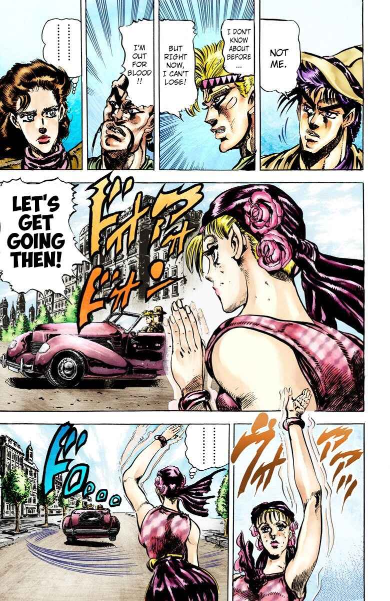 JoJo no Kimyou na Bouken: Part 2 - Sentou Chouryuu Color-ban Chapter 39 - Page 9