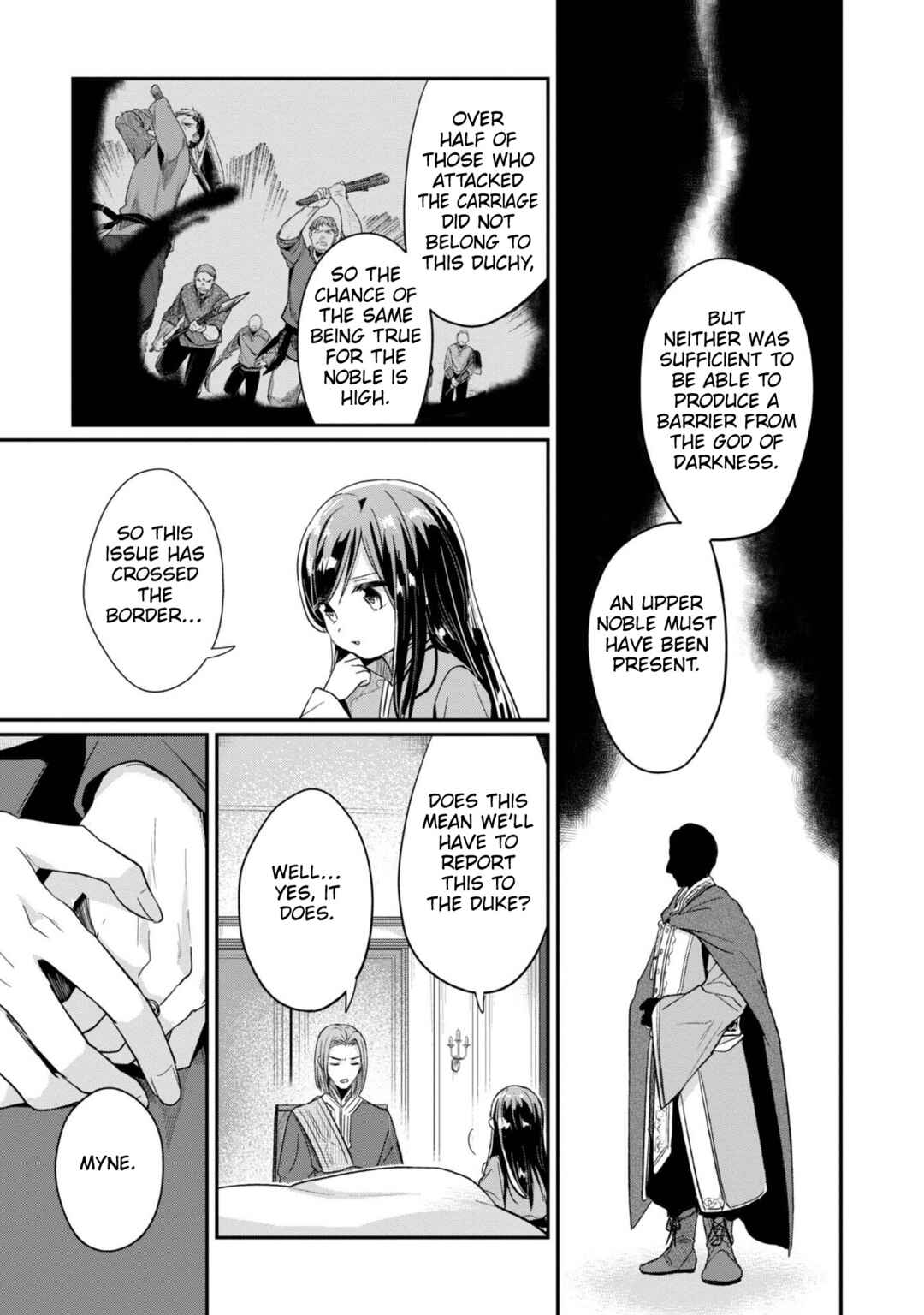 Honzuki no Gekokujou: Shisho ni Naru tame ni wa Shudan o Erandeiraremasen—Dai-2 Bu: Hon no Tamenara Miko ni Naru! Chapter 48 - Page 25