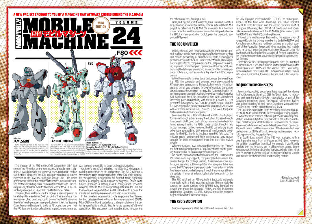 Mobile Suit Gundam F90: Cluster Chapter 3 - Page 32