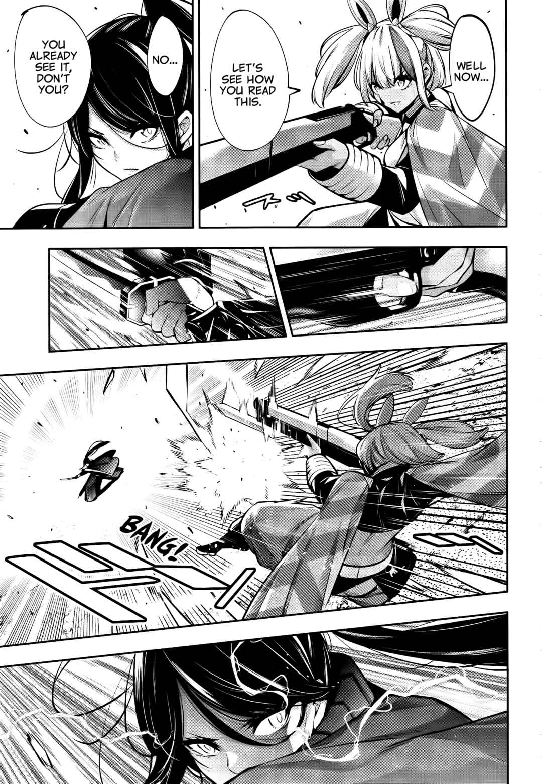 Majo Taisen - 32-nin no Isai no Majo wa Koroshiau Chapter 53 - Page 13