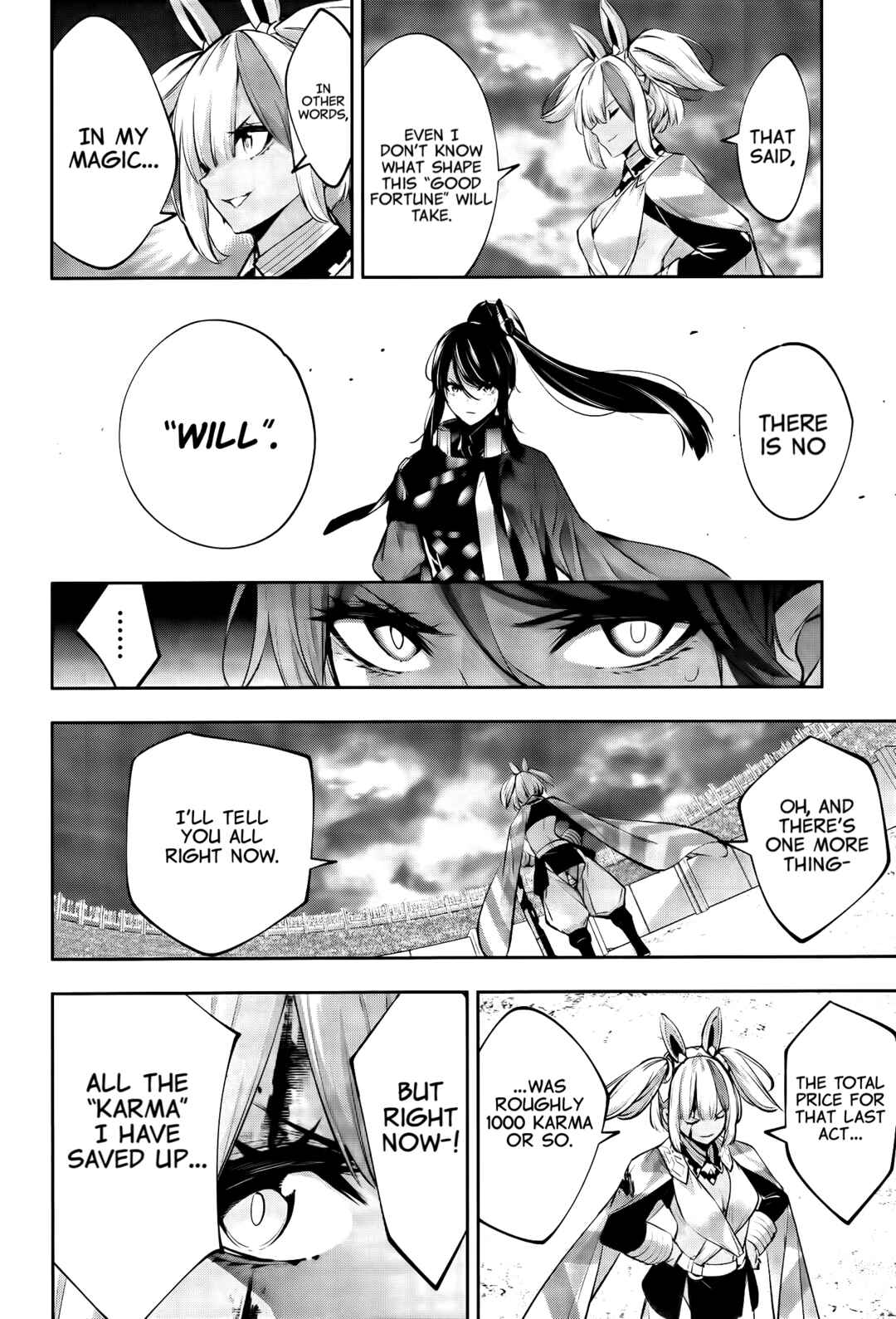 Majo Taisen - 32-nin no Isai no Majo wa Koroshiau Chapter 53 - Page 30