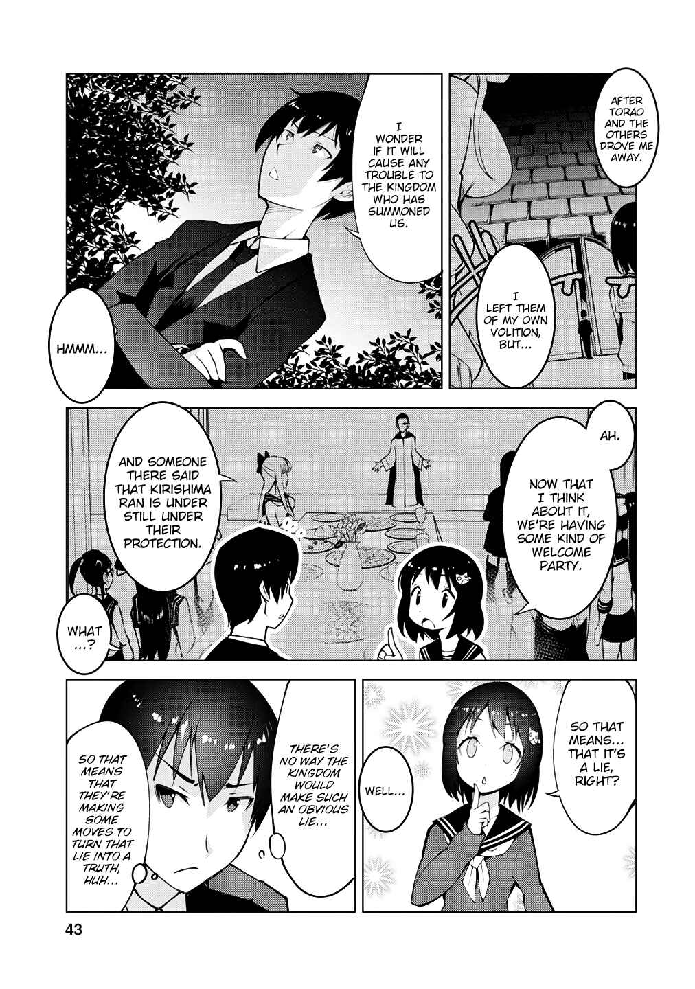 Class Ten'i de Ore dake Haburareta node, Doukyuusei Harem Tsukuru koto ni shita Chapter 2 - Page 8