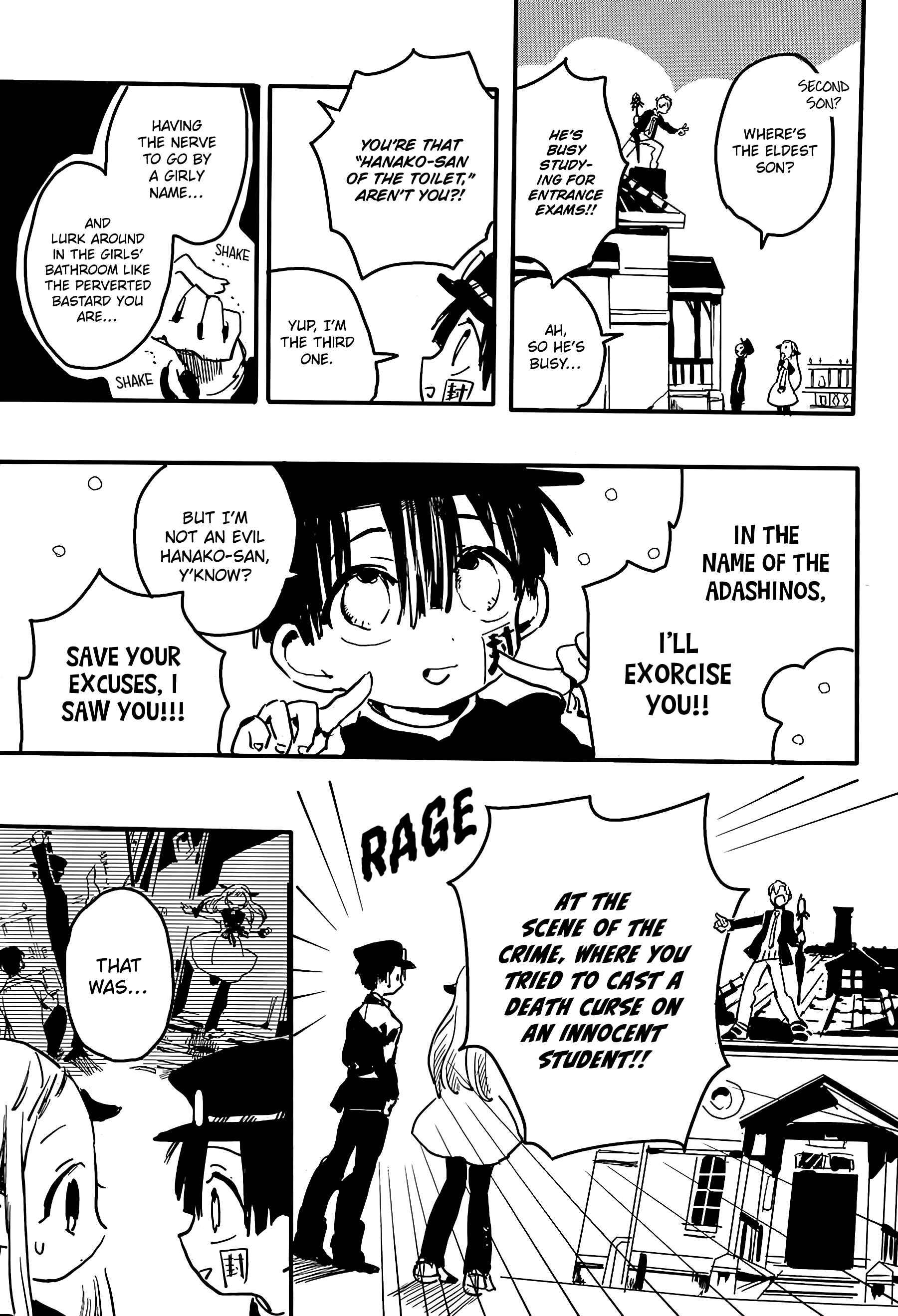 Jibaku Shounen: Hanako-kun Chapter 2 - Page 10