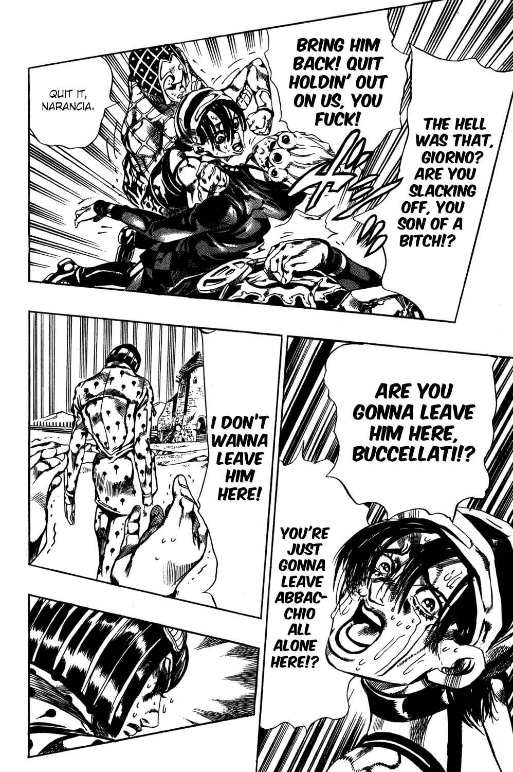 JoJo no Kimyou na Bouken: Part 5 - Ougon no Kaze Chapter 111 - Page 12