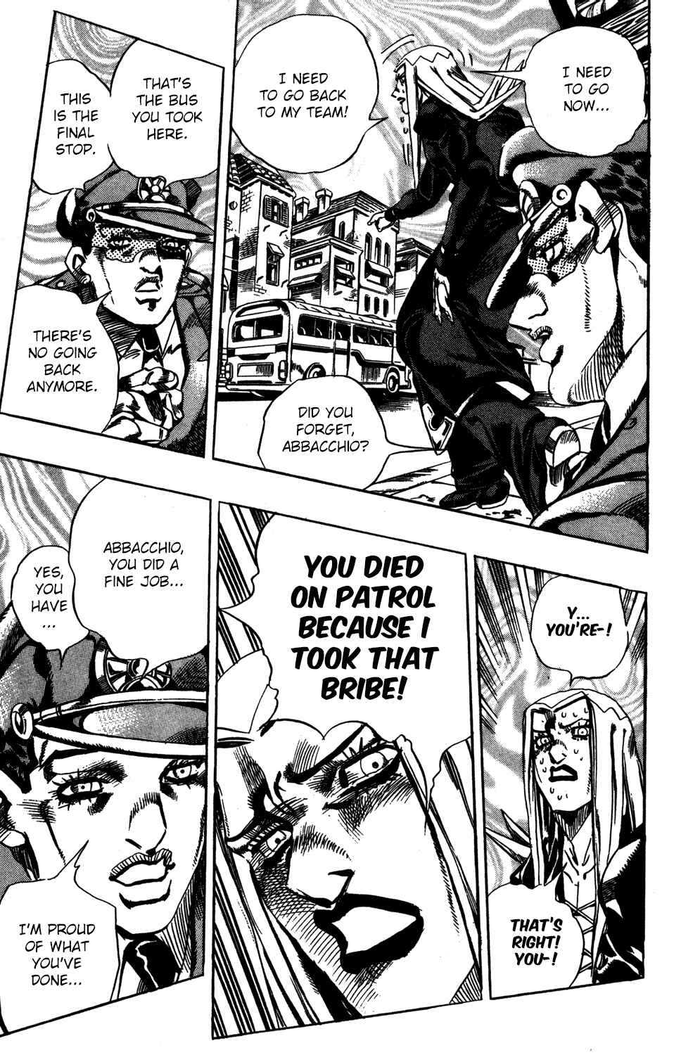 JoJo no Kimyou na Bouken: Part 5 - Ougon no Kaze Chapter 111 - Page 8